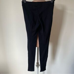 Vince High Rise Black Front Seam Stretch Legging Pants VR50520408 NWT Size S
